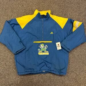 90s Vintage APEX Notre Dame Starter Style Jacket Size XL